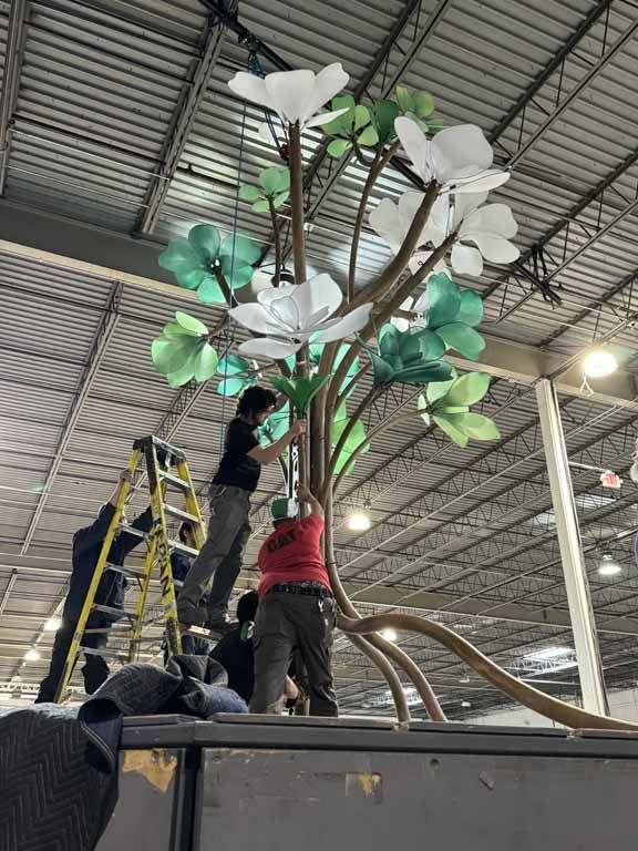 MET Gala Enchanted Forest Centerpiece